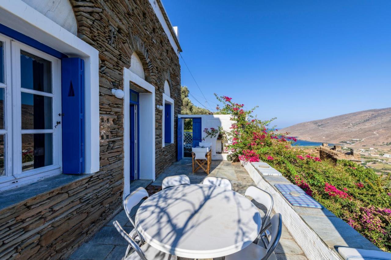 Anezas Mansion Stone-Built Traditional Villa Chones Exterior photo